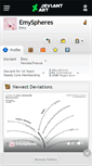 Mobile Screenshot of emyspheres.deviantart.com