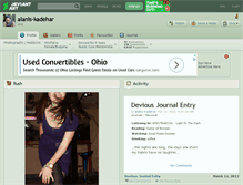 Tablet Screenshot of alanis-kadehar.deviantart.com