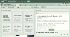 Desktop Screenshot of echowing.deviantart.com