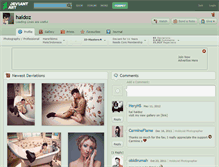 Tablet Screenshot of haidoz.deviantart.com