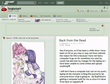 Tablet Screenshot of fangtasia69.deviantart.com