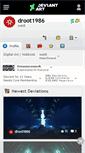 Mobile Screenshot of droot1986.deviantart.com