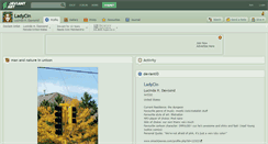 Desktop Screenshot of ladycin.deviantart.com