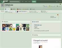 Tablet Screenshot of chibitalia-tan.deviantart.com