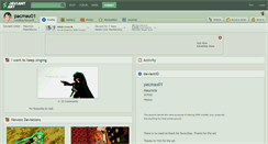 Desktop Screenshot of pacmau01.deviantart.com
