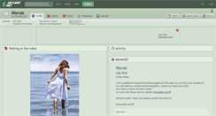 Desktop Screenshot of lillyruiz.deviantart.com