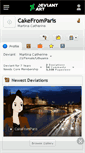 Mobile Screenshot of cakefromparis.deviantart.com
