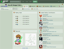 Tablet Screenshot of kawaii-manga-club.deviantart.com
