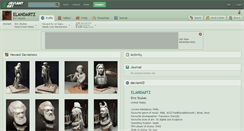 Desktop Screenshot of elandartz.deviantart.com