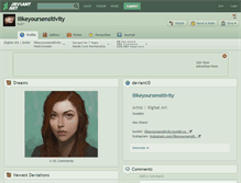 Tablet Screenshot of ilikeyoursensitivity.deviantart.com