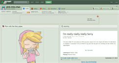 Desktop Screenshot of pink-mira-chan.deviantart.com