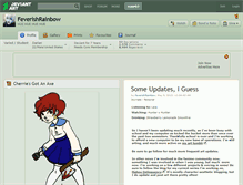 Tablet Screenshot of feverishrainbow.deviantart.com
