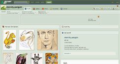 Desktop Screenshot of eternity-penguin.deviantart.com
