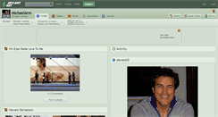 Desktop Screenshot of michaelarm.deviantart.com