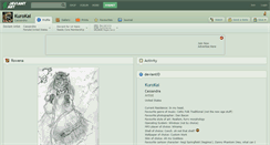 Desktop Screenshot of kurokai.deviantart.com