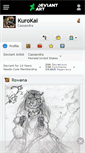 Mobile Screenshot of kurokai.deviantart.com