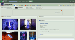 Desktop Screenshot of dennis-calvert.deviantart.com