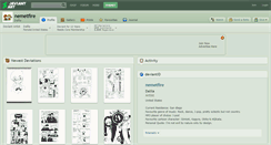 Desktop Screenshot of nemetfire.deviantart.com