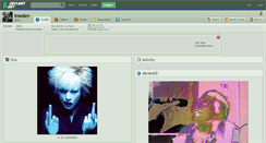 Desktop Screenshot of imeden.deviantart.com