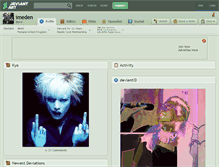 Tablet Screenshot of imeden.deviantart.com
