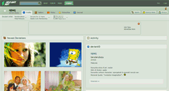 Desktop Screenshot of opaq.deviantart.com