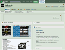 Tablet Screenshot of donernesto.deviantart.com