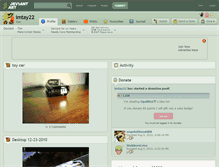 Tablet Screenshot of imtay22.deviantart.com