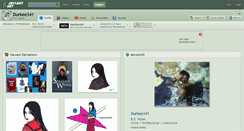 Desktop Screenshot of durkee341.deviantart.com
