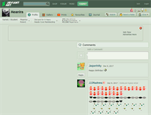 Tablet Screenshot of meanira.deviantart.com