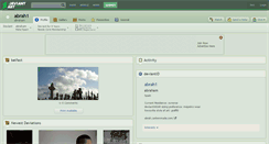 Desktop Screenshot of abrah1.deviantart.com