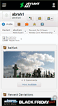 Mobile Screenshot of abrah1.deviantart.com