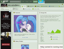 Tablet Screenshot of aion-asmodians.deviantart.com