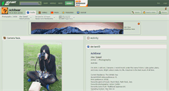 Desktop Screenshot of ackibear.deviantart.com