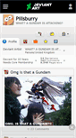 Mobile Screenshot of pillsburry.deviantart.com
