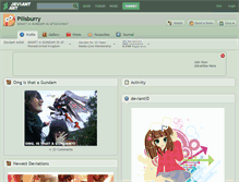 Tablet Screenshot of pillsburry.deviantart.com