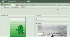 Desktop Screenshot of nuki-green.deviantart.com