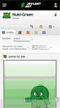 Mobile Screenshot of nuki-green.deviantart.com