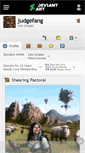 Mobile Screenshot of judgefang.deviantart.com