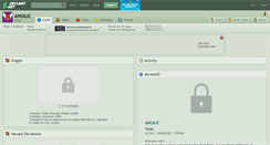 Desktop Screenshot of angilic.deviantart.com