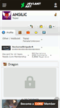 Mobile Screenshot of angilic.deviantart.com