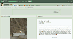 Desktop Screenshot of gwenthyr.deviantart.com