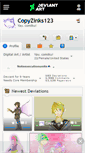 Mobile Screenshot of copyzinks123.deviantart.com