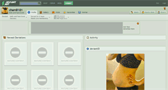Desktop Screenshot of cham8181.deviantart.com