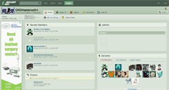 Desktop Screenshot of gnghopeanuoli.deviantart.com