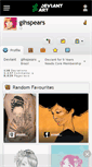 Mobile Screenshot of gihspears.deviantart.com