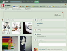 Tablet Screenshot of gihspears.deviantart.com