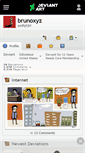 Mobile Screenshot of brunoxyz.deviantart.com