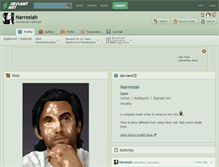 Tablet Screenshot of narresiah.deviantart.com