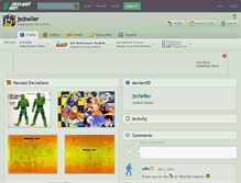 Tablet Screenshot of jscheller.deviantart.com