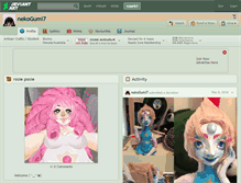 Tablet Screenshot of nekogumi7.deviantart.com